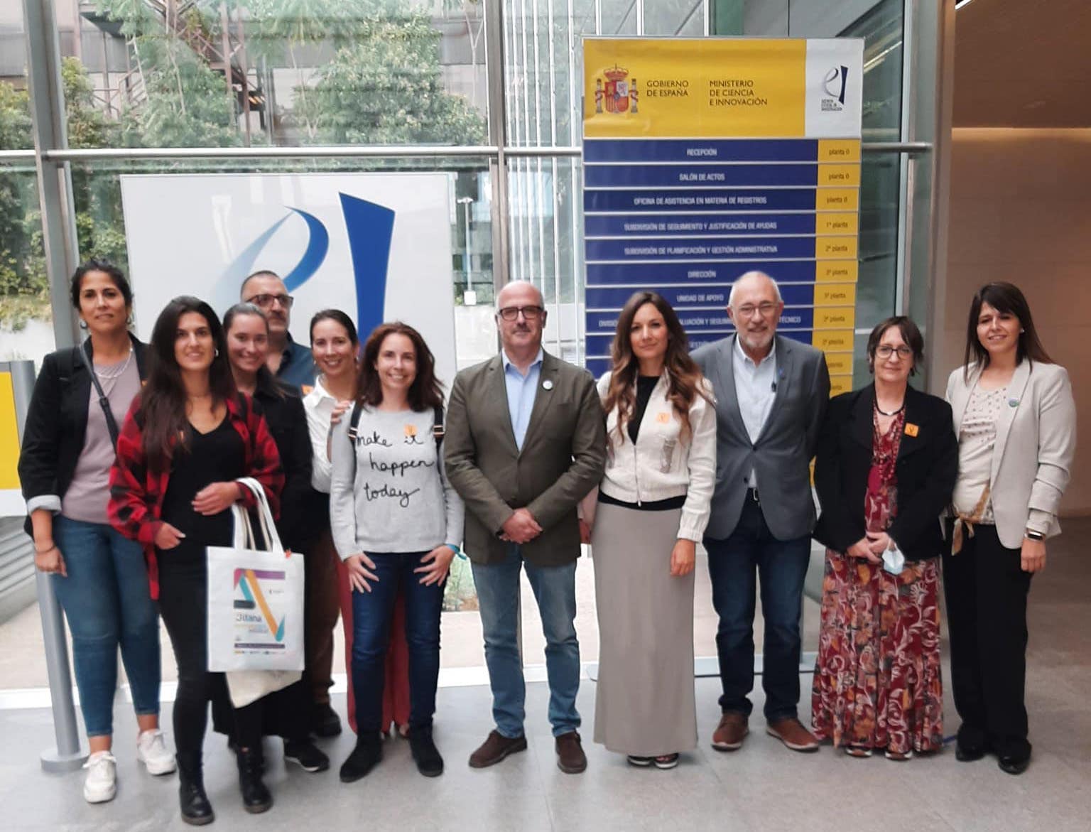 El encuentro estatal del proyecto [J]itana termina con la jornada de trabajo de investigadoras y asociaciones en la Agencia Estatal de Investigación